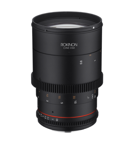 Rokinon - CINE DSX 135mm T2.2 Cinema Lens for Canon EF - Black