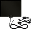Mohu - Leaf 50 Amplified Indoor HDTV Antenna with 60-Mile Range - Black/White-Front_Standard