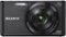 Sony - DSC-W830 20.1-Megapixel Digital Camera - Black-Front_Standard