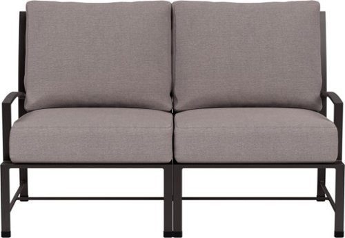 Yardbird® - Colby Loveseat - Shale-Front_Standard 