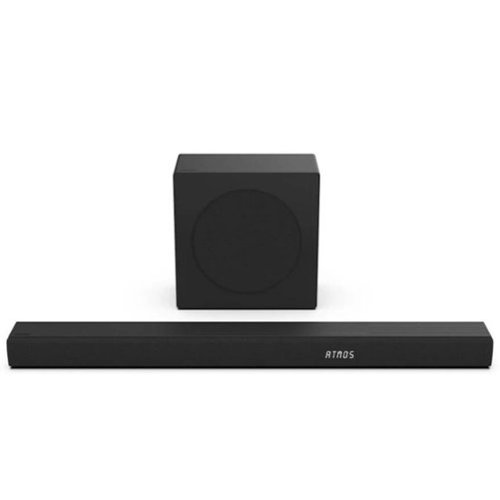 Hisense - Refurbished Excellent - 3.1 Ch Soundbar with Wireless Subwoofer R632, 380W, Dolby Atmos & DTS:X, Audio Enhancement Modes, eARC Connectivity - Black-Front_Standard 