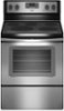 Whirlpool - 5.3 Cu. Ft. Self-Cleaning Freestanding Electric Convection Range - Stainless steel-Front_Standard