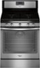 Whirlpool - 5.8 Cu. Ft. Self-Cleaning Freestanding Gas Convection Range - Stainless steel-Front_Standard 
