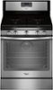 Whirlpool - 5.8 Cu. Ft. Self-Cleaning Freestanding Gas Convection Range - Stainless steel-Front_Standard