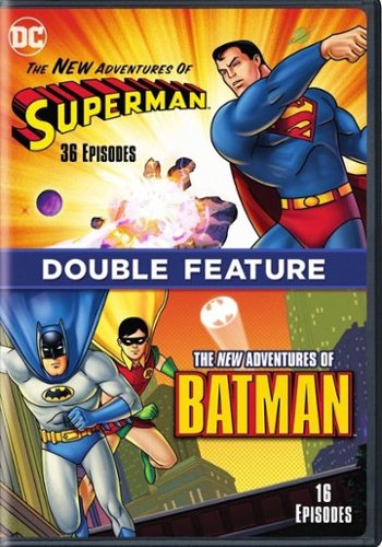  The New Adventures of Batman: 16 Episodes/The New Adventures of Superman: 36 Episodes [DVD]