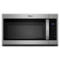 Whirlpool - 1.7 cu. ft. Microwave Hood Combination with Electronic Touch Controls - Stainless Steel-Front_Standard