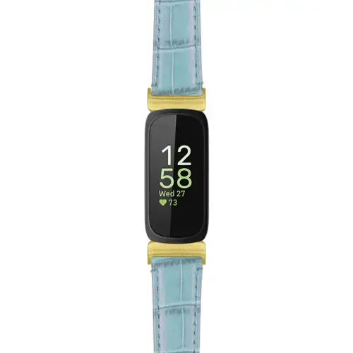 Light Blue (Yellow Gold Hardware)