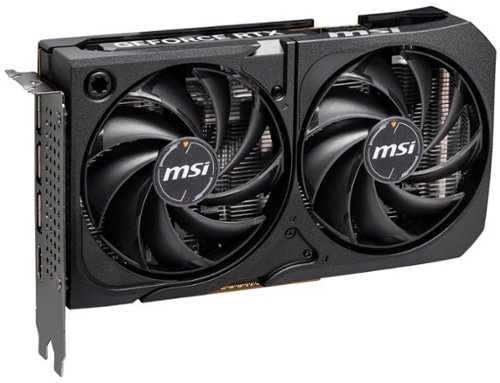 MSI NVIDIA GeForce RTX 5060 8G SHADOW 2X OC 8GB GDDR7 PCI Express Gen 5 Graphics Card - Black BUY ONLINE