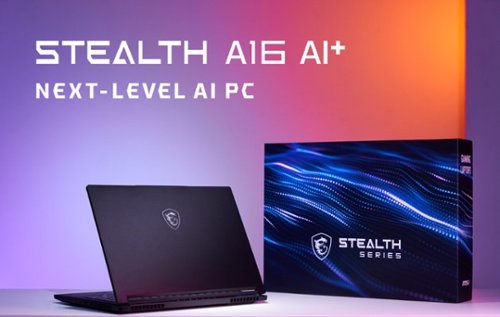 MSI Stealth A16 AI+ -Copilot+PC- 16240Hz QHD Ultra Thin Gaming Laptop- AMD Ryzen AI 9-365 with 32GB Memory-RTX 4070-1TB SSD - Core Black BUY IN MIDDLE EAST
