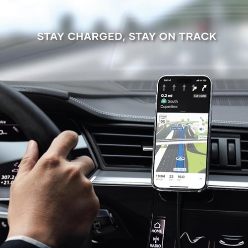 Satechi Wireless Qi2 Car Charger for iPhone - Space Gray SHOP ONLINE