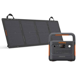 Jackery - Explorer 1000 V2 Portable Solar Generator + 100W Mini Solar  Panel (1070 Wh Capacity) - Black