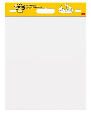 Post-it - Post-it® Mini Super Sticky Wall Easel Pad, 15" x 18", 20 Sheets/Pad, 6 Pads/Pack (577SS)