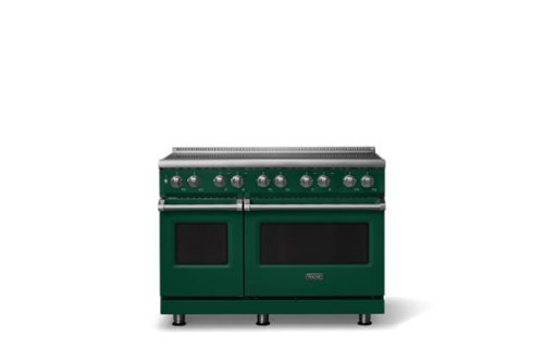 Viking - 48 in. Wide 6 Elements Pro 5 Series 7.3 Cu. Ft. Freestanding 6 Element Induction Convection Range - Ivy