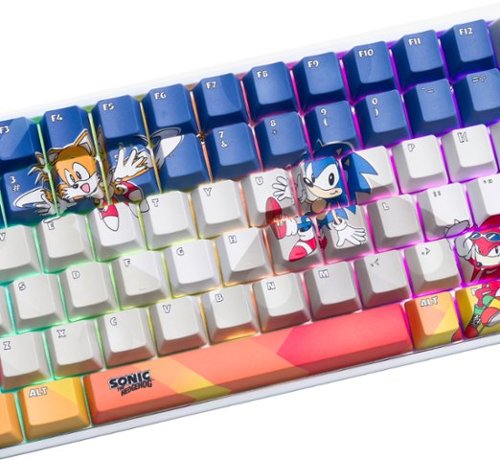 Higround Basecamp 96+ 96% Wired Mechanical Lubed TTC Neptune Switch Gaming Keyboard with RGB Backlighting - Sega - Classic Sonic BUY IN AUSTRALIA