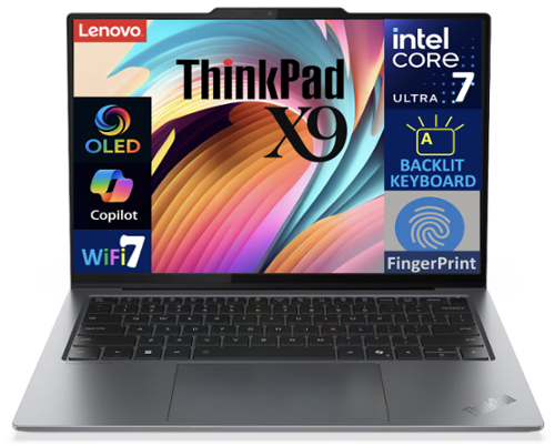 Lenovo - ThinkPad Laptop (Ultra 7-258V, 32GB, 1TB PCIe SSD, 14.0 OLED WUXGA (1920x1200), Intel Arc 140V, Win 11 Pro) - Gray-Front_Standard 