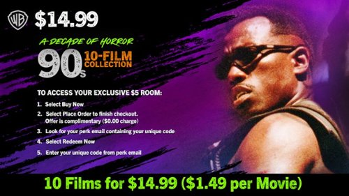 This deal is Scary good! My Best Buy™ members can get all 10 of these iconic 90s horror movies for $14.99!-Front_Standard 