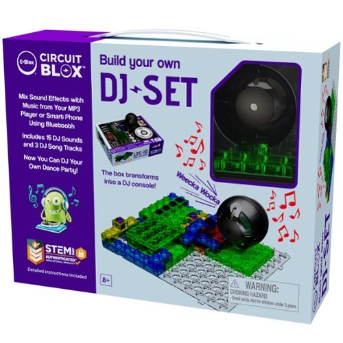 E-Blox - E-Blox: Circuit Blox: BYO DJ Set - Build Your Own, Ages 8+