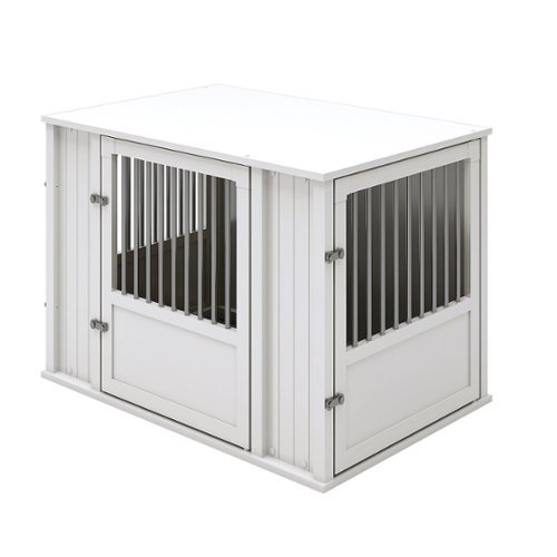 New Age Pet Durable ECOFLEX Large Dog Crate with Flexible Door