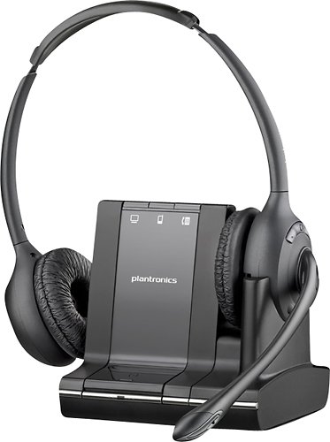  Plantronics - Savi 700 Wireless Headset System - Gray