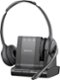 Plantronics - Savi 700 Wireless Headset System - Gray-Angle_Standard
