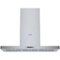 Bosch 500 Series - 36 inches - Externally Vented & Recirculating - Wall Range Hood - Stainless Steel-Front_Standard