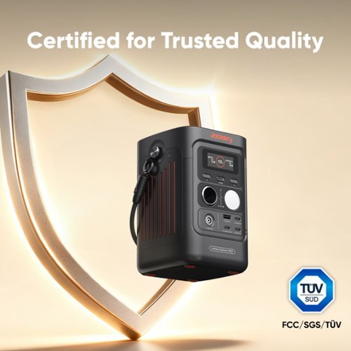 Jackery Explorer 300D (288Wh) Compact Portable Power Station for Everyday Devices and Outdoor Adventures (288 Wh Capacity) - Black BUY IN MIDDLE EAST