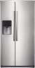 Samsung - 24.5 Cu. Ft. Side-by-Side Refrigerator with Thru-the-Door Ice and Water-Front_Standard