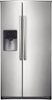 Samsung - 24.5 Cu. Ft. Side-by-Side Refrigerator with Thru-the-Door Ice and Water-Front_Standard 