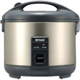 Tiger - JNPS10U 5.5CUP Rice Cooker - Stainless Steel-Angle_Standard 