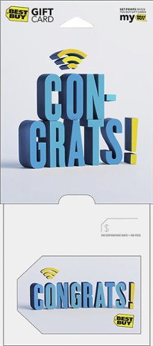  Best Buy - $75 Congratulations Gift Card