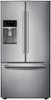 Samsung - 22.5 Cu. Ft. French Door Counter-Depth Refrigerator - Stainless Steel-Front_Standard 
