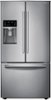 Samsung - 22.5 Cu. Ft. French Door Counter-Depth Refrigerator - Stainless Steel-Front_Standard