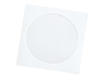 Quality Park - Sleeves for CD/DVD, Paper, 100/Box (QUA62903) - White