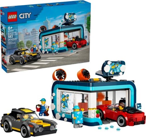 LEGO - City Drive-Through Car Wash Toy 60497