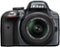 Nikon - D3300 DSLR Camera with 18-55mm VR Lens - Gray-Front_Standard