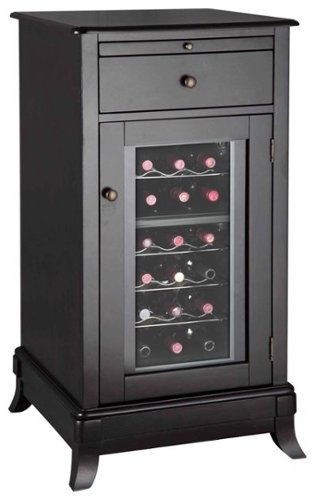 Vinotemp - 18-Bottle Wine Cellar - Brown-Front_Standard 