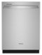 Whirlpool - 24” Dishwasher with AI Intelligent Wash and 47 dBA - Stainless Steel-Front_Standard