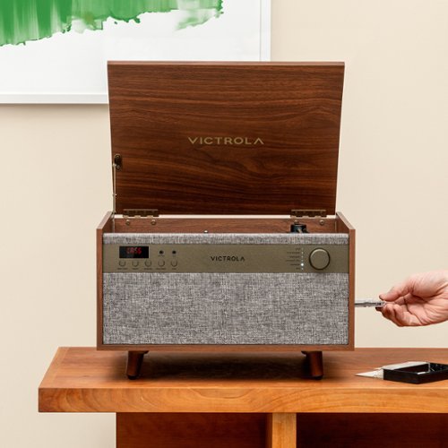 Victrola Century 6-in-1 Music Center - Walnut BUY IN UAE