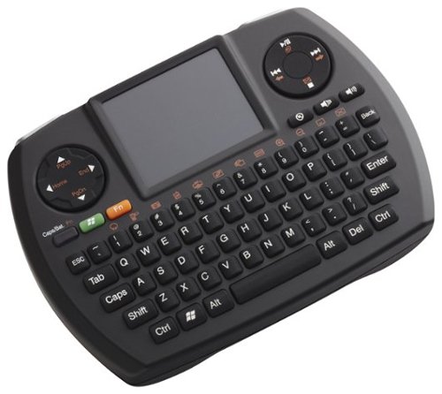  SMK-Link - Ultra-Mini Wireless Keyboard and Touchpad - Black