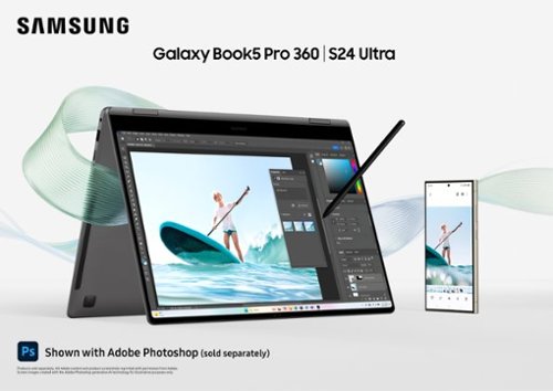 Samsung Galaxy Book5 Pro 360 - Copilot+ PC - 16 AMOLED Touch Screen Laptop - Intel Core Ultra 7 - 16GB Memory - 1TB SSD - Gray BUY IN CANADA
