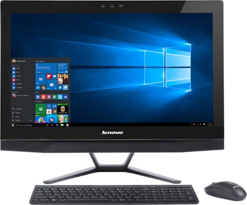  Lenovo - 23.8&quot; Touch-Screen All-In-One - Intel Core i7 - 12GB Memory - 1TB+8GB Hybrid Hard Drive - Black