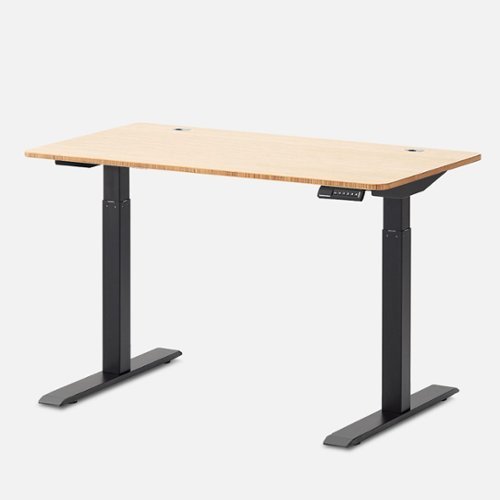 Autonomous - Desk 2 Standing Desk 2-Stage - White Bamboo-Front_Standard 