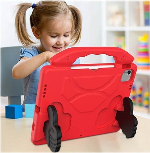 SaharaCase SHOCK KidProof Case for Apple iPad Air 10.9 (4th Generation 2020 and 5th Generation 2022) - Red WORLDWIDE DELIVERY