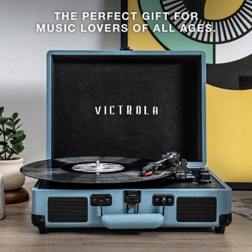 Victrola Bluetooth Stereo Turntable - Black BUY IN MIDDLE EAST