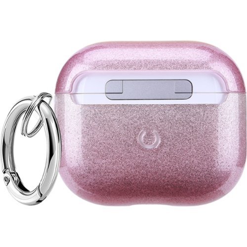 SaharaCase Inspire Series Sparkle Case for Apple AirPods (3rd Generation) - Pink GLOBAL SHIPPING