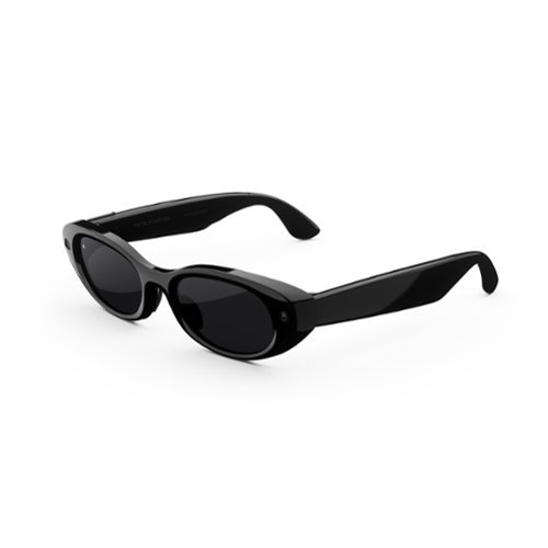Starfire Kylie Edition - Smart glasses - Meta AI, 12MP Camera, Live Translate - Black Lenses - Classic Black