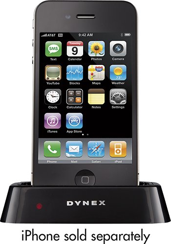 Dynex™ - Docking Station for Apple® iPod® and iPhone® - Black