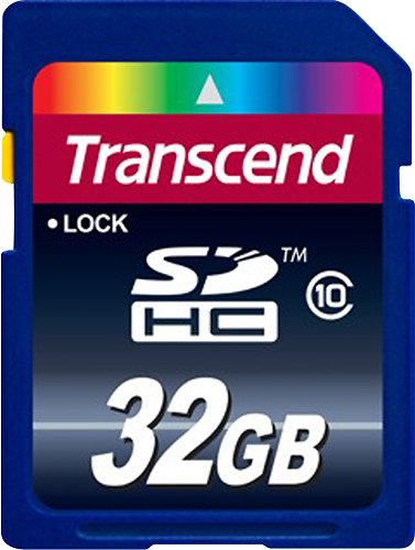  Transcend - 32GB SDHC Class 10 Memory Card