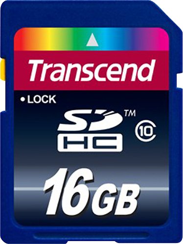  Transcend - 16GB SDHC Class 10 Memory Card