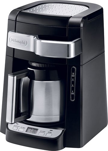  DeLonghi - 10-Cup Coffeemaker - Black